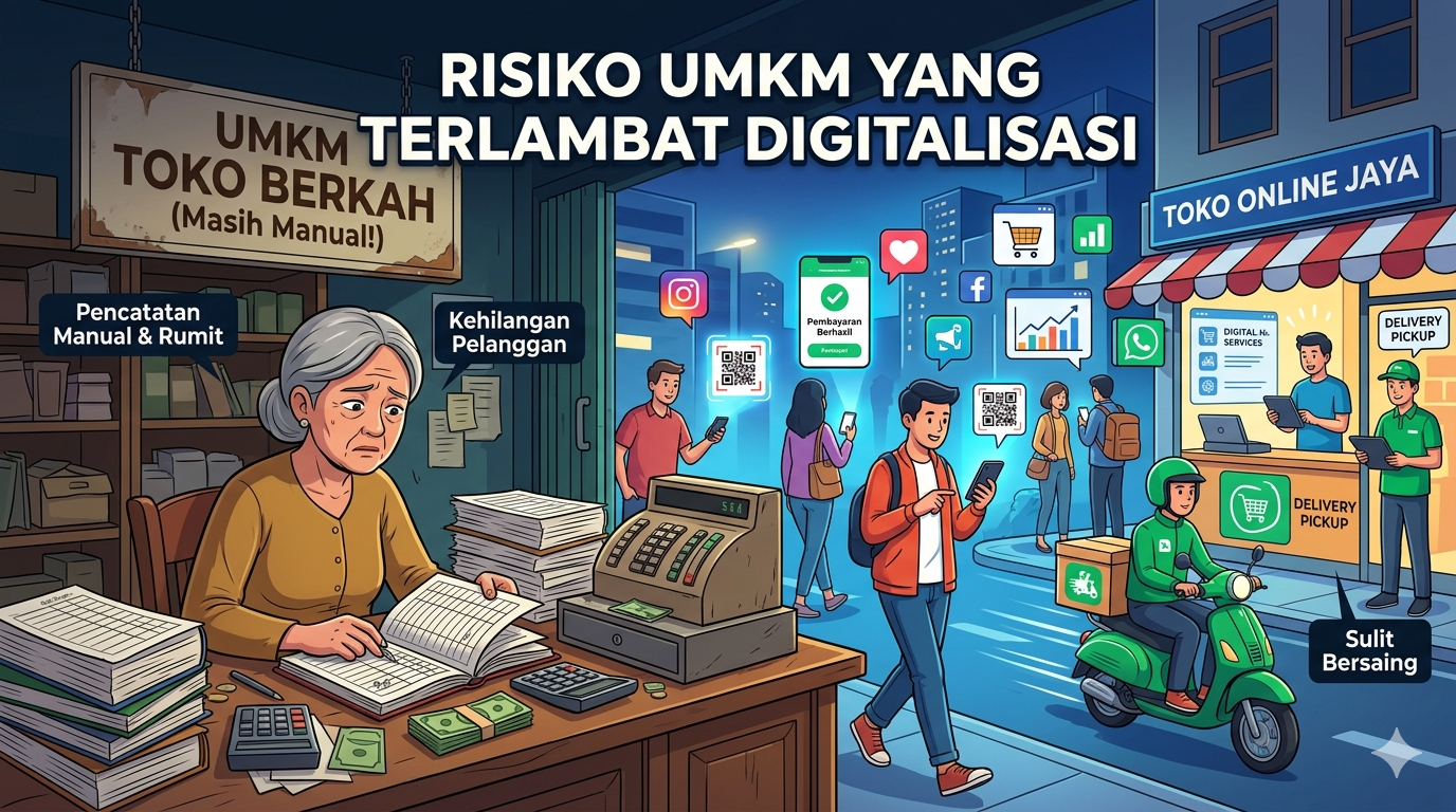 Terlambat Digitalisasi: “Penyakit Sunyi” yang Diam-diam Mematikan UMKM